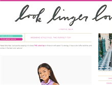 Tablet Screenshot of looklingerlove.com